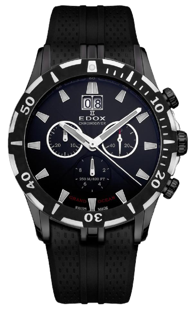 Edox Grand Ocean Chronodiver 10022 37N NIN - SeriousWatches.com
