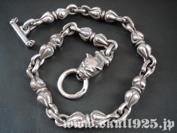 ◇ガボール(Gaboratory)生前中期ブルドッグ＆オールヌードルネックレス！