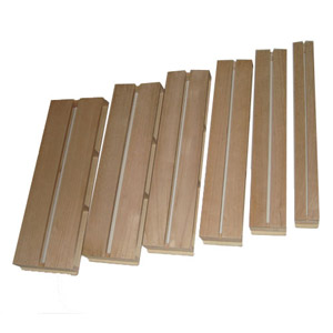 昆虫採集、用品、用具｜展翅板 上製 36×6cm 5号