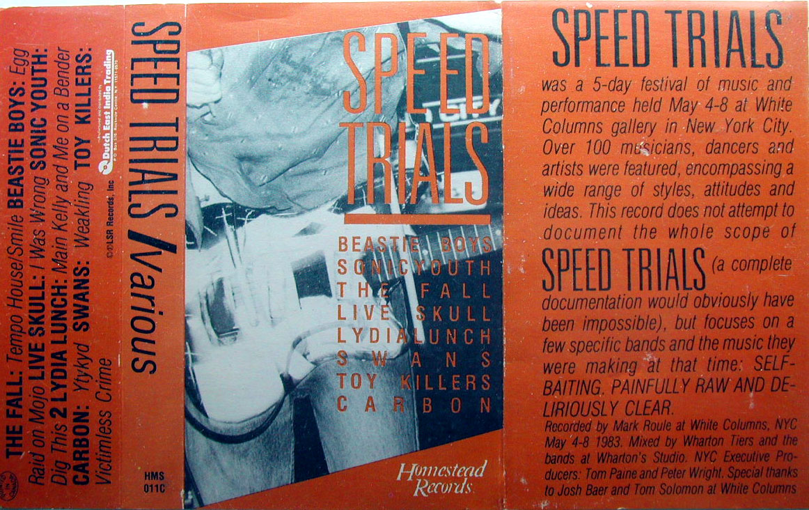 SONICYOUTH.COM DISCOGRAPHY - COMPILATION: SPEED TRIALS