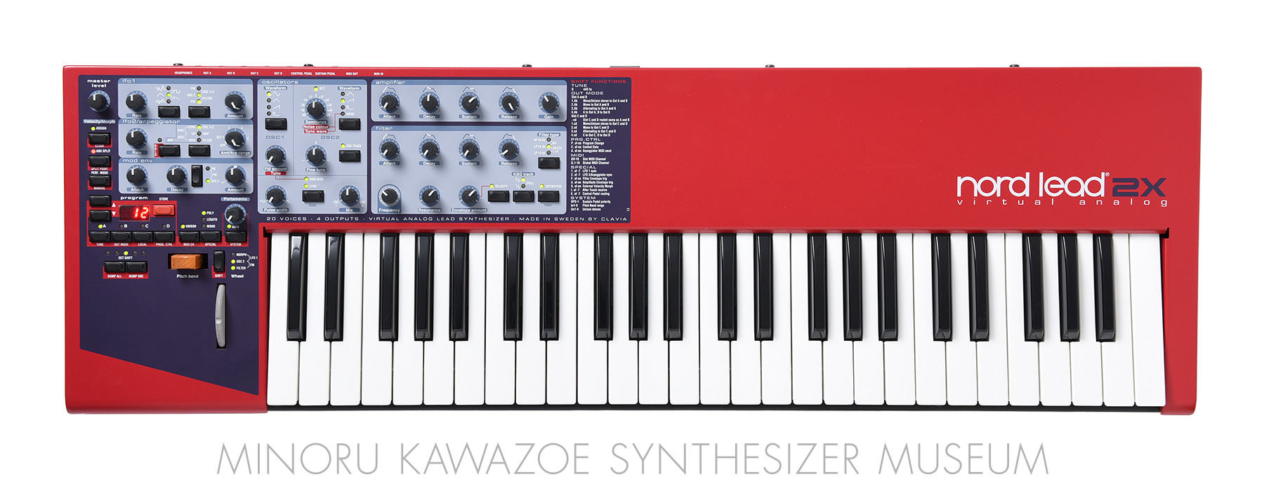 Minoru Kawazoe Synthesizer Museum - List