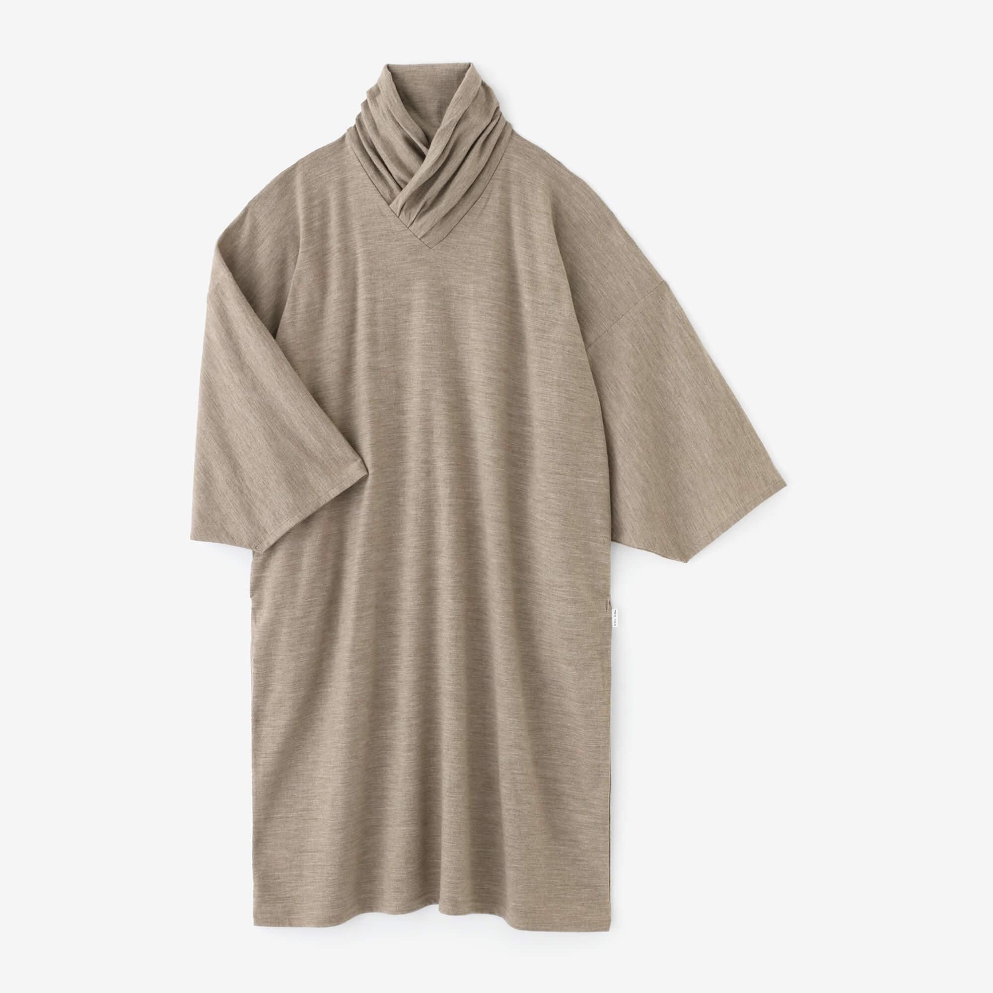 net限定】梳毛阿弥（そもうあみ） 衿巻薙刀長方形衣（えりまきなぎなた