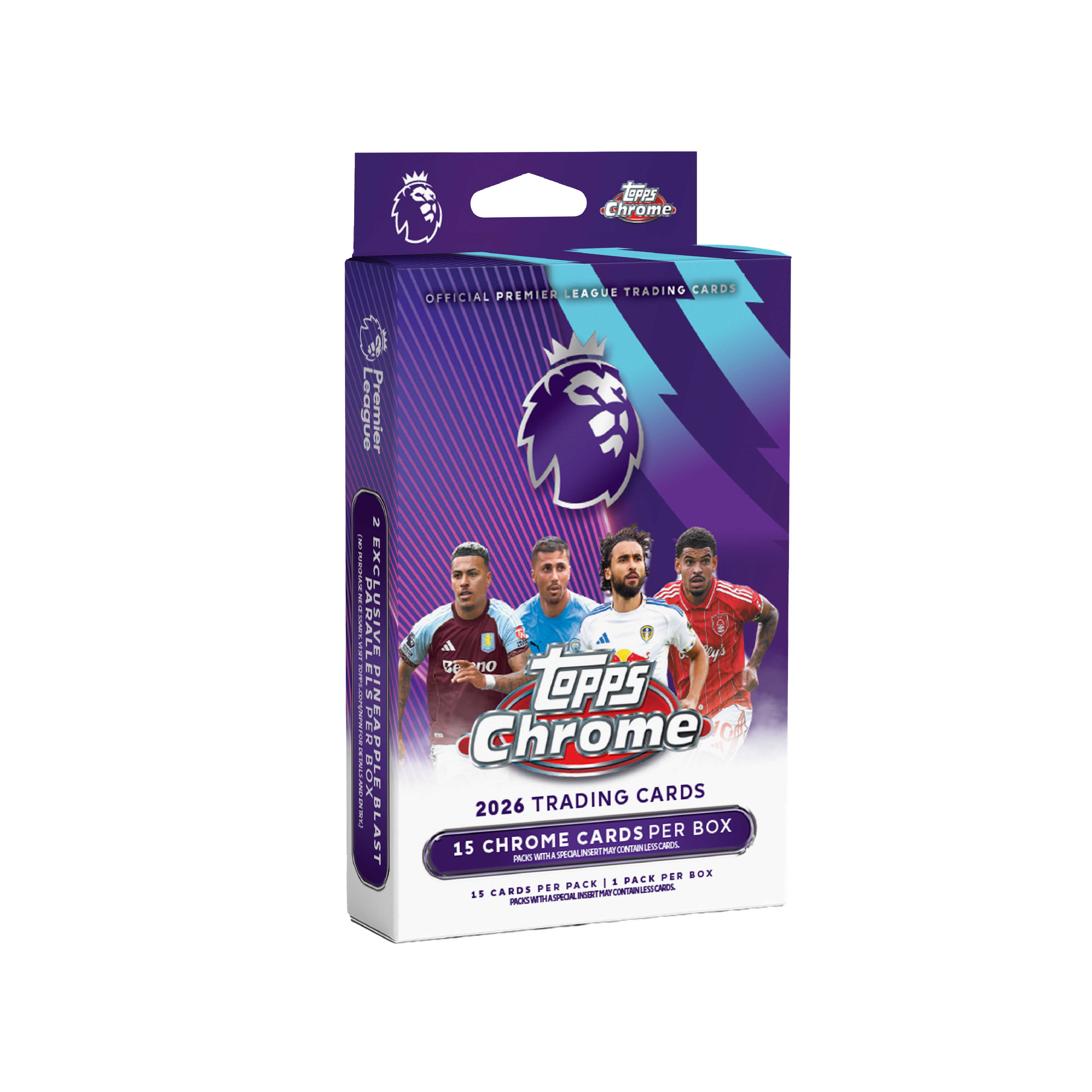 Topps Chrome Premier League 2026 Hanger Box