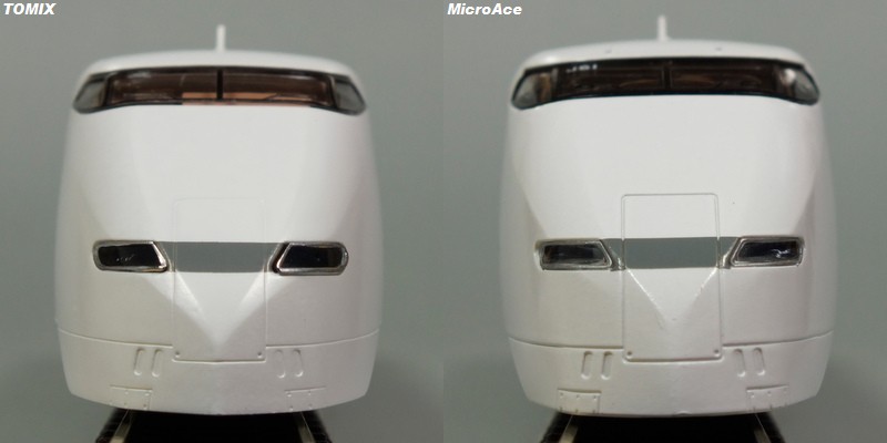 比較レビュー1 先頭形状・車体各部表現