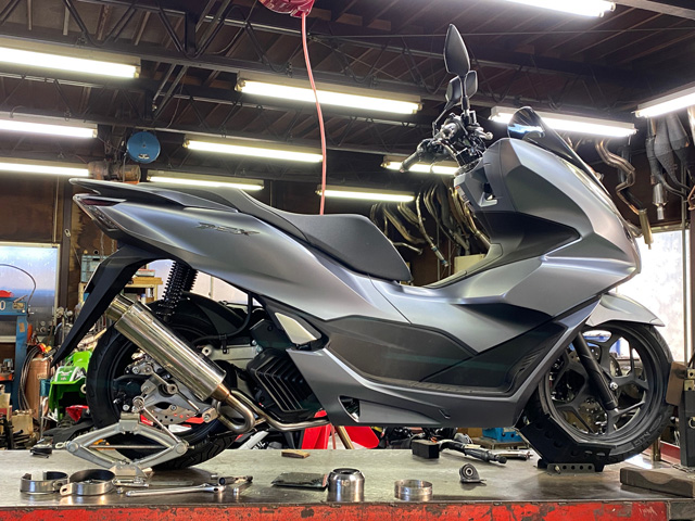 2021~PCX125 (2BJ-JK05) PURE SPORT”S” ステンレス ※只今ご注文が集中