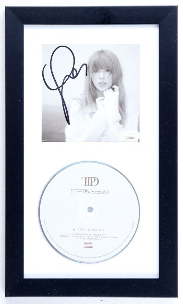 Taylor Swift Signed Framed 