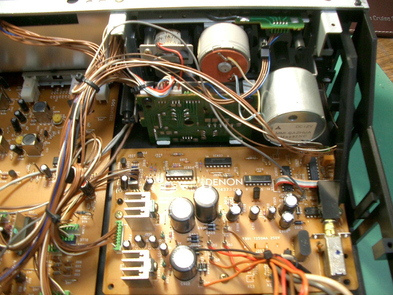 DENON カセットデッキ DR-M15HX,DR-M25HX,DR-M27HX の修理