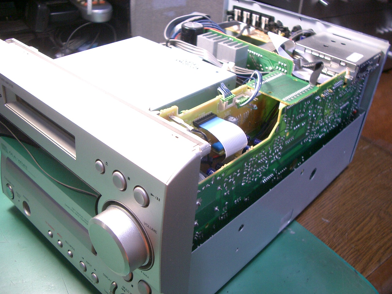 ONKYO MD/CDミニコンポ FR-X7の修理