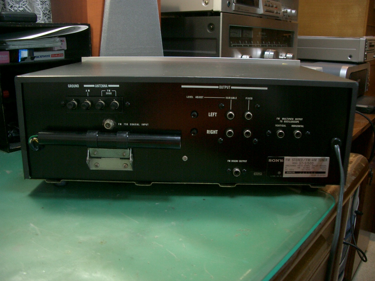 SONY FMステレオチューナー ST-5150D の修理