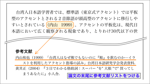 論文の標準スタイル