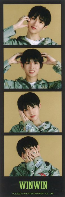 董思成[超话]#NCT NATION 1st MD WINWIN SCAN 1 = slogan2,3,4 = photo