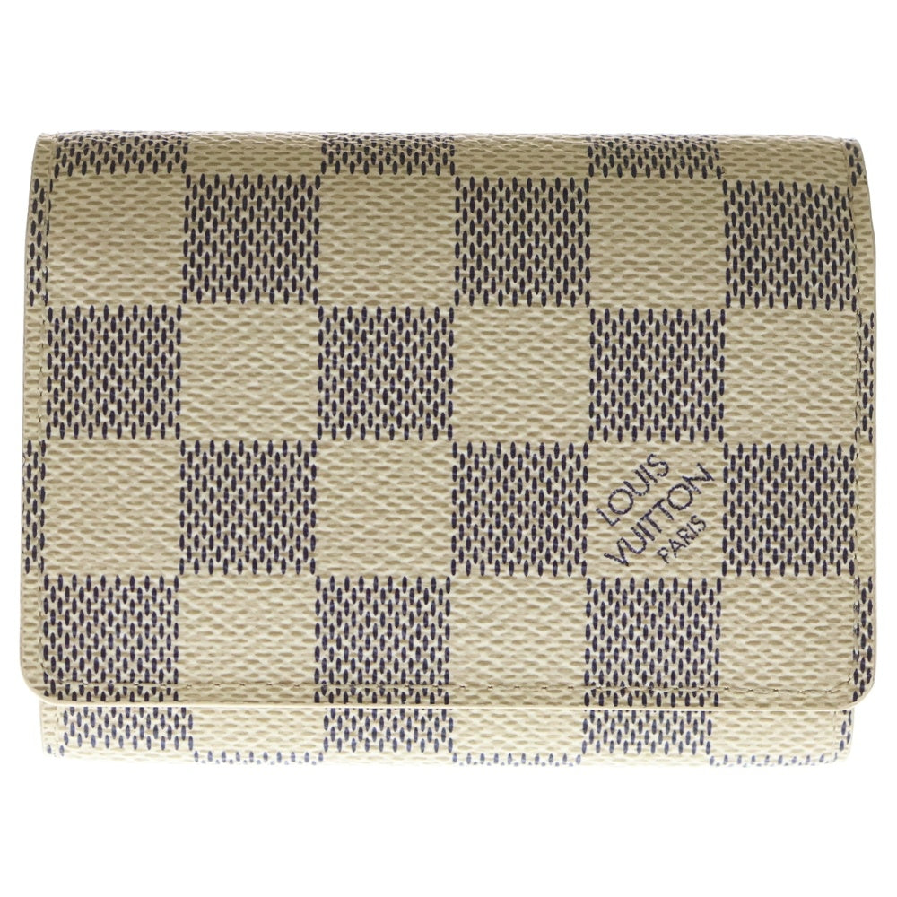 ルイヴィトン カードケース 名刺入れ ダミエ アズールルイヴィトン