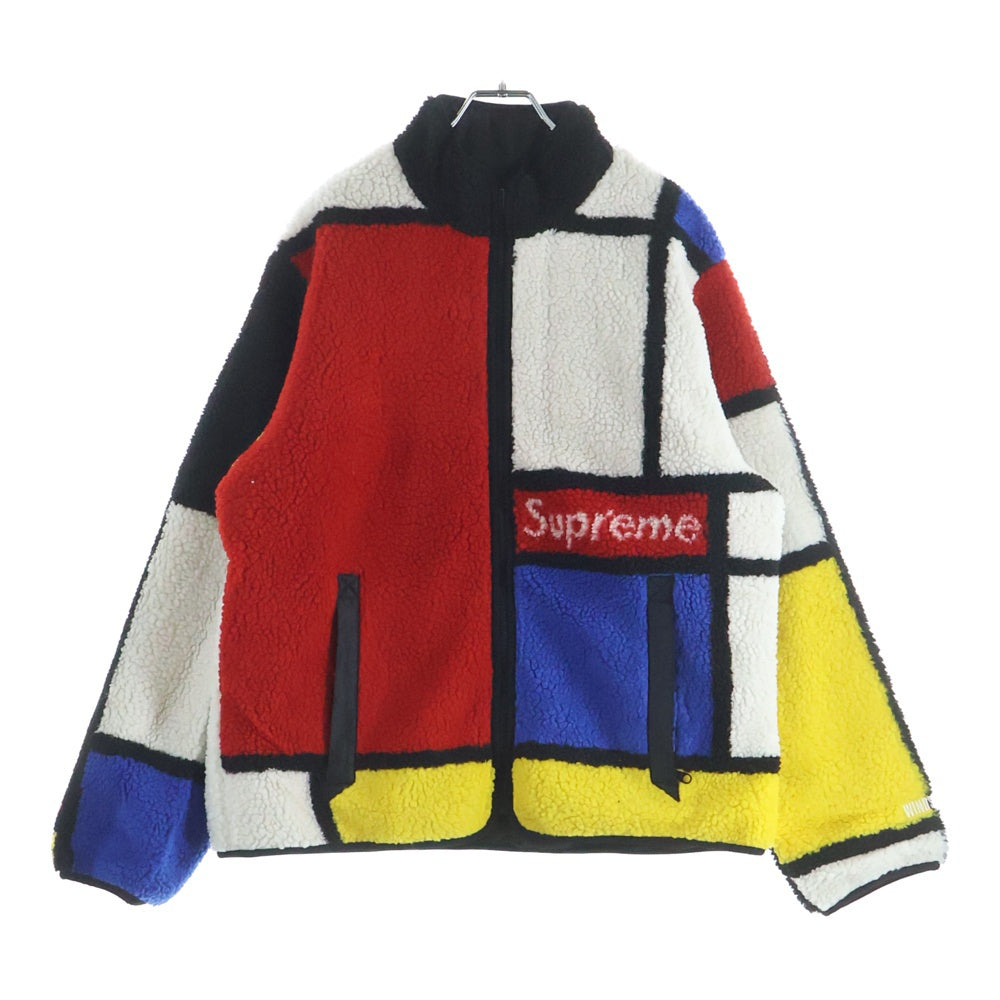 SUPREME(シュプリーム) 20AW Reversible Colorblocked Fleece Jacket