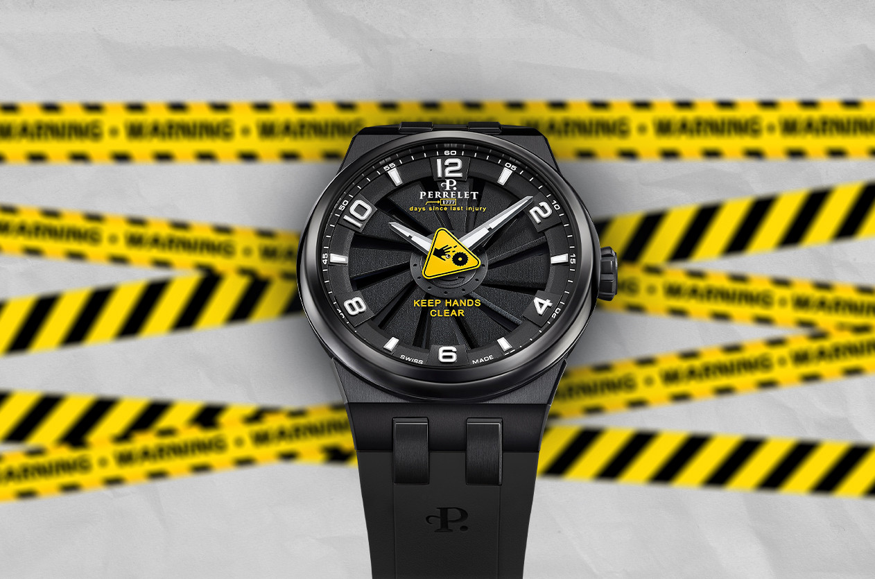 Perrelet Collaborates with seconde/seconde/ for a Special Turbine