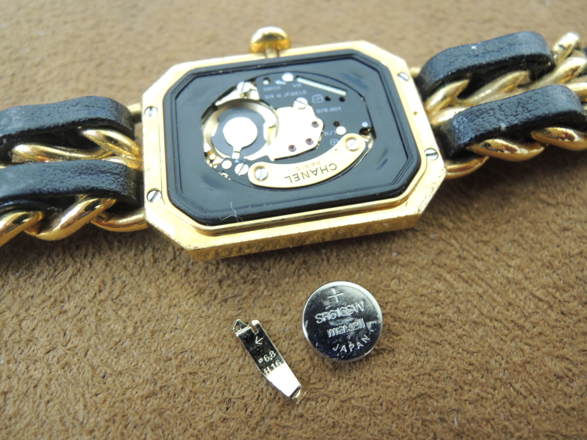 シャネル プルミエールの電池交換 | 時計修理 リペア Watch事業部