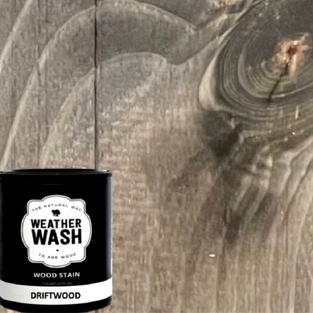 WeatherWash: DRIFTWOOD Aging Wood Stain – WeatherWash Coatings