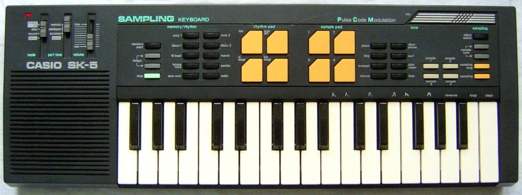 Casio SK-8, SK-5, PT-280 [SK-8 hardware]