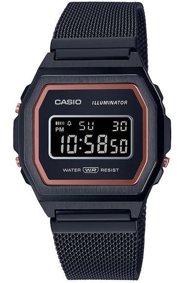 Casio Watch Vintage A1000 Premium A1000MB-1BEF | W Hamond Luxury