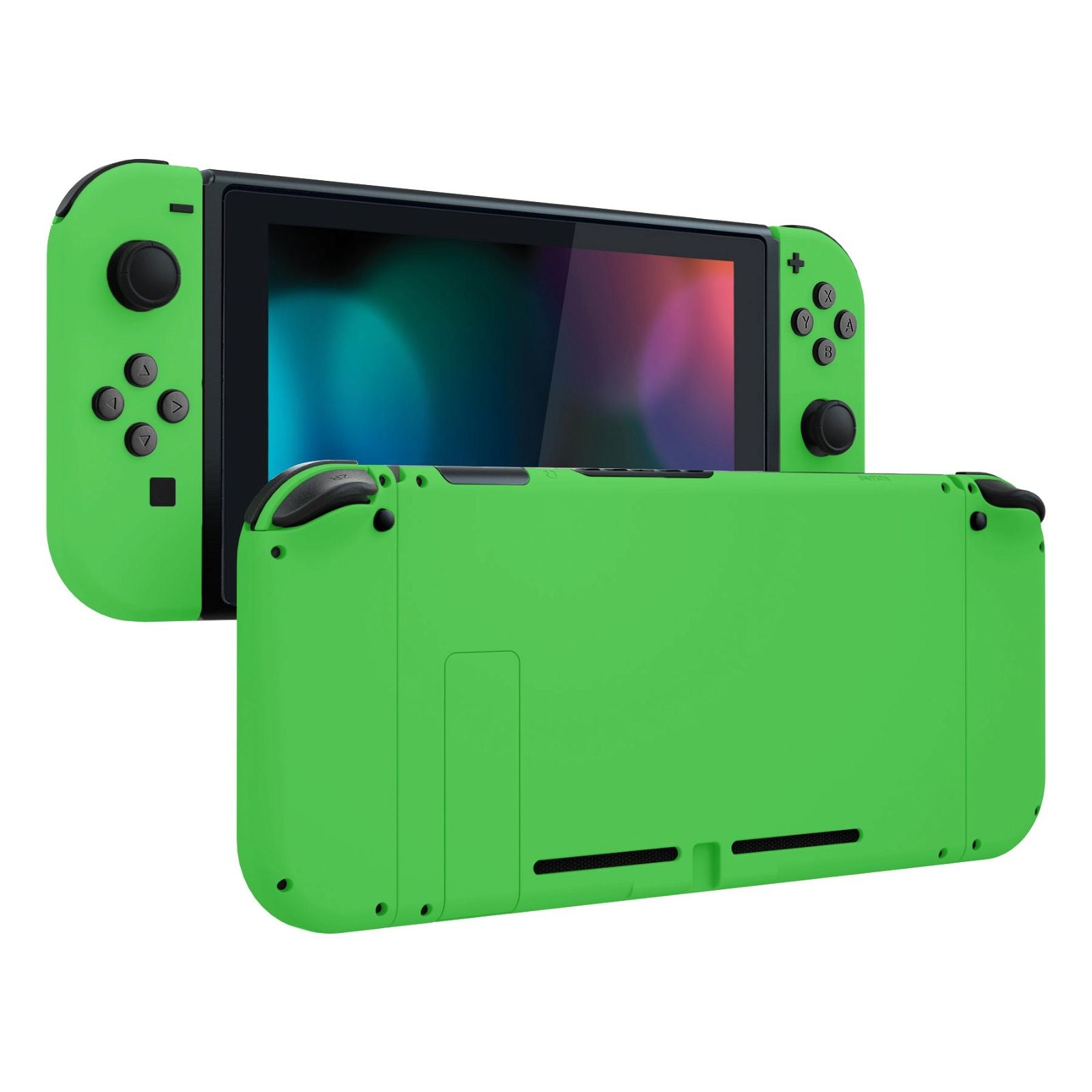 Lime Green Full Shells For NS Joycon-Without Any Buttons Included