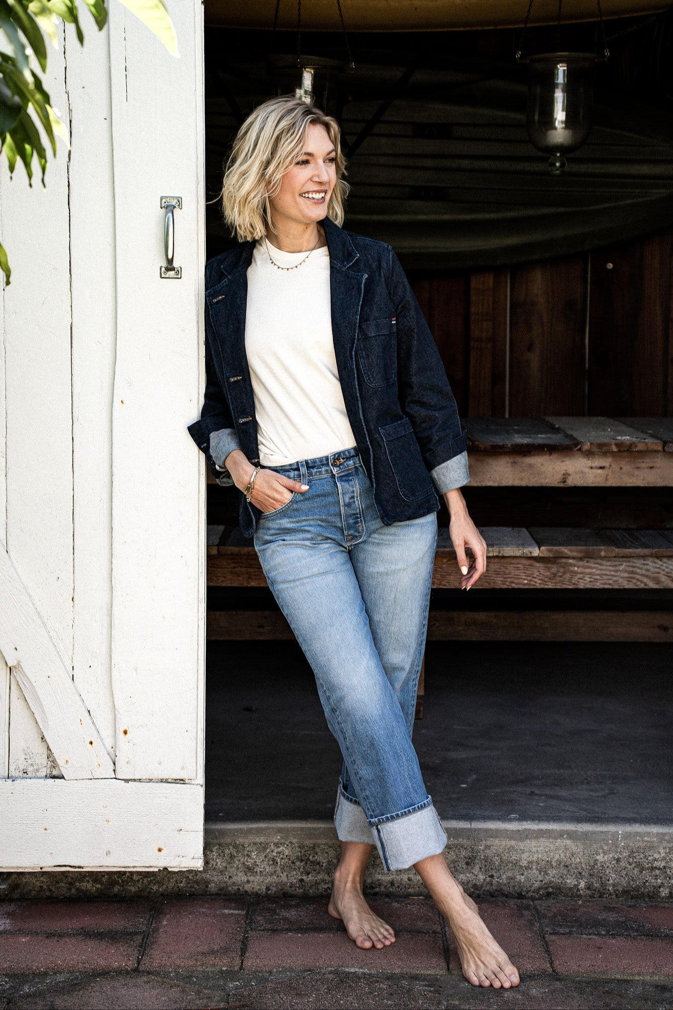 Jackie Salt Wash American Made Jeans | WiesMade