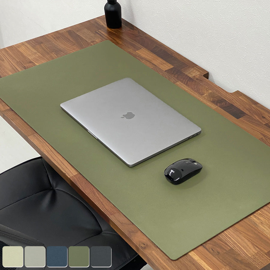 リノリウム デスクマット 幅90cm×奥行44cm 厚み3mm Lサイズ – Wooden