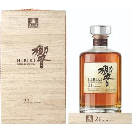 Hibiki 21 Years 100th Anniversary Edition Japanese Blended Whisky