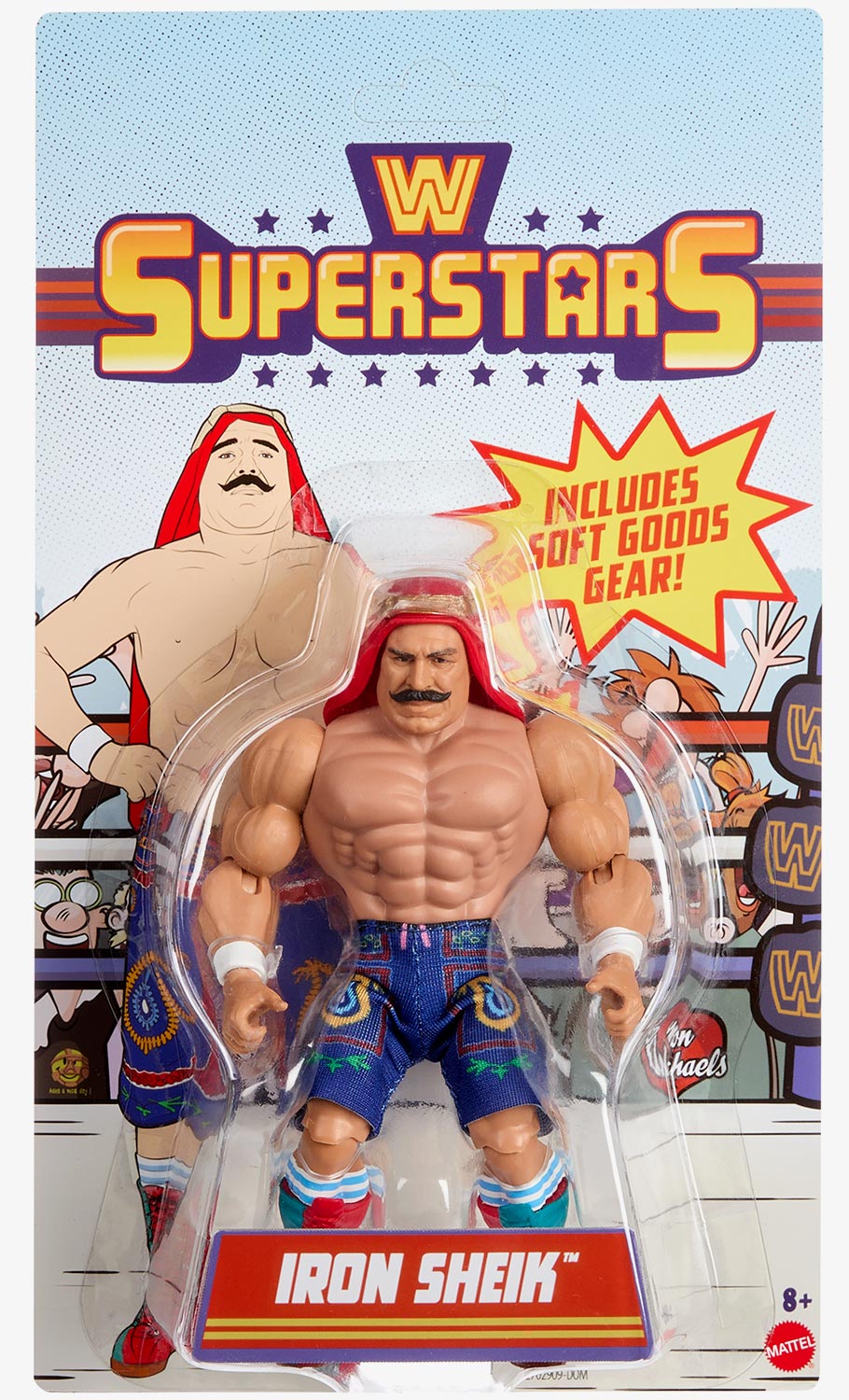 Iron Sheik WWE Superstars Series #14 Action Figure – wrestlingshop.com