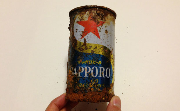 北山ダムで空き缶考古学 - Y氏は暇人