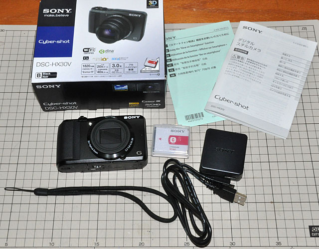 お手頃価格になったデジカメ「SONY Cyber-shot DSC-HX30V」スマホとの