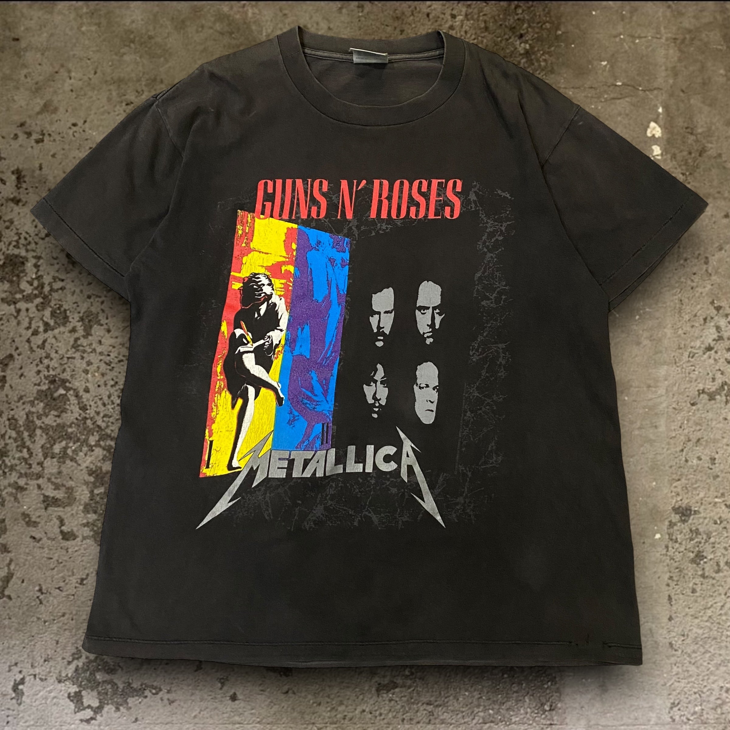 古着Tシャツ】音楽 METALLICA×GUNS N'ROSES 1992 TOUR｜ヴィンテージ