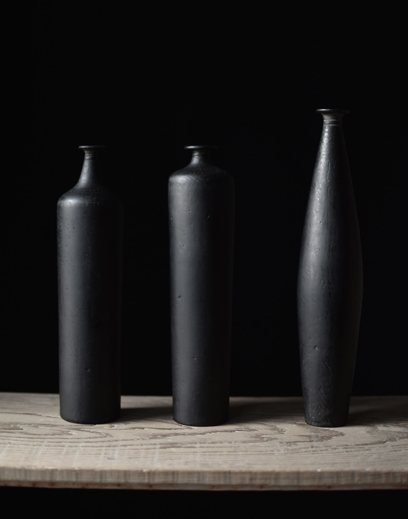 安齊賢太　花器 黑 花器 | Works | 安齊賢太 | panorama