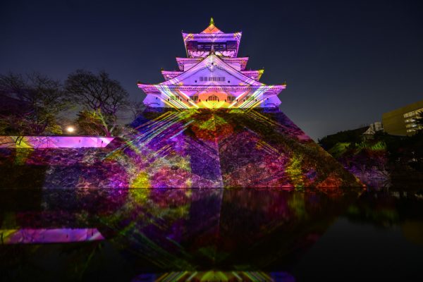 北九州市「小倉城デジタル掛け軸」プロデュース | 夜景観光