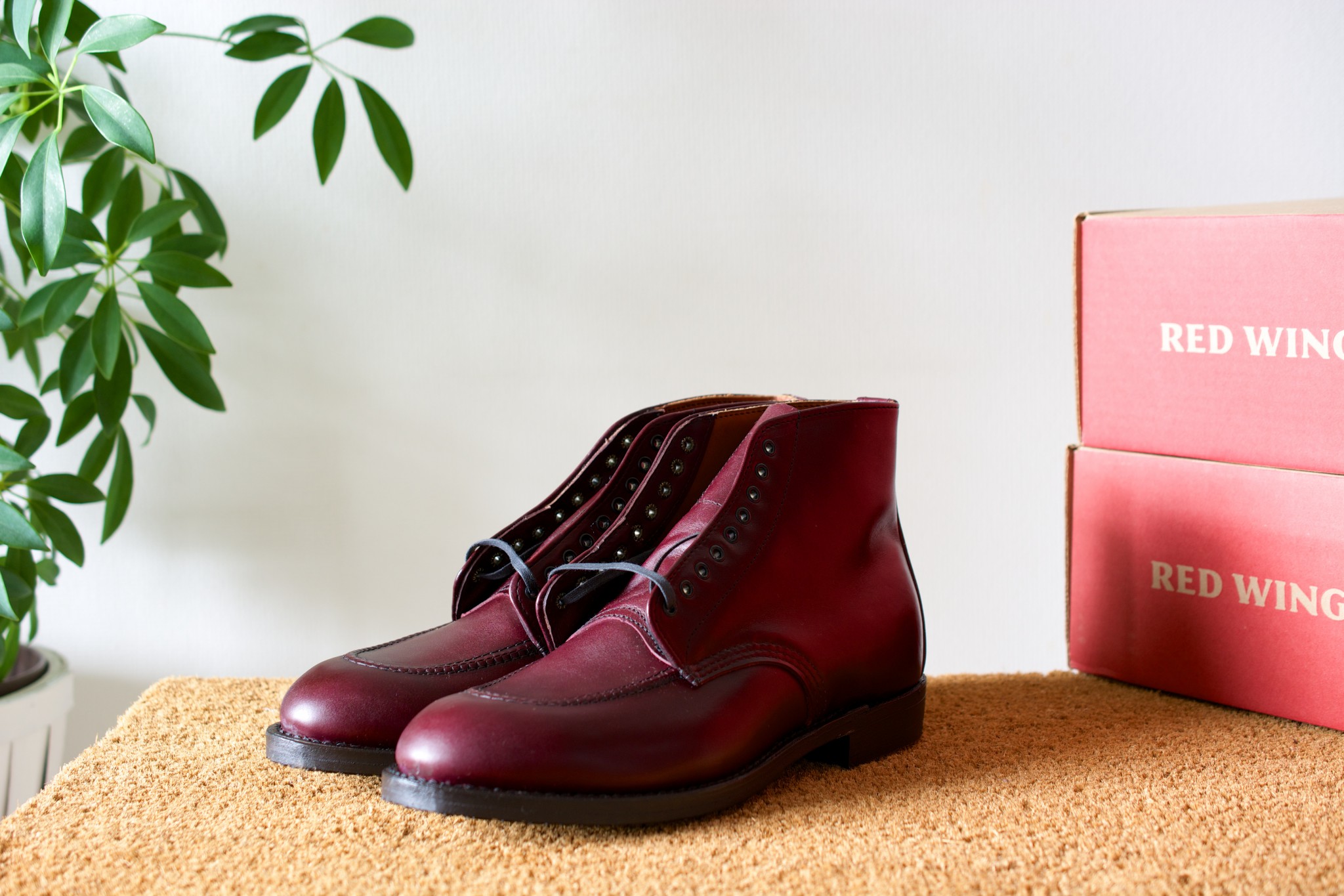 Horiは【レッドウィング】ジラードブーツ9091 ブラックチェリー