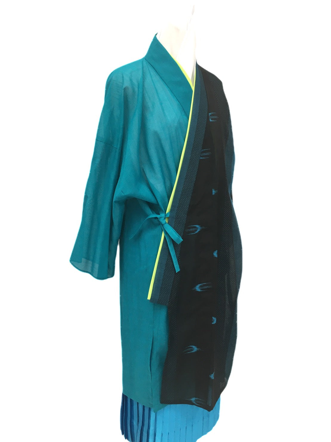 ハーフ衣裳/稽古着】絣柄 深海 | つは琉球店