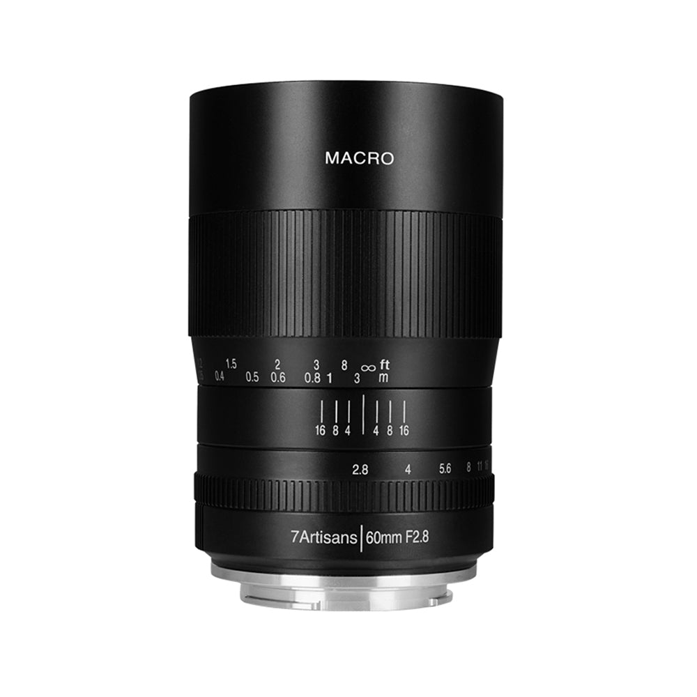 MF 60mm f/2.8 APS-C lens for E/EOS-M/FX/M43 – Official 7Artisans Store