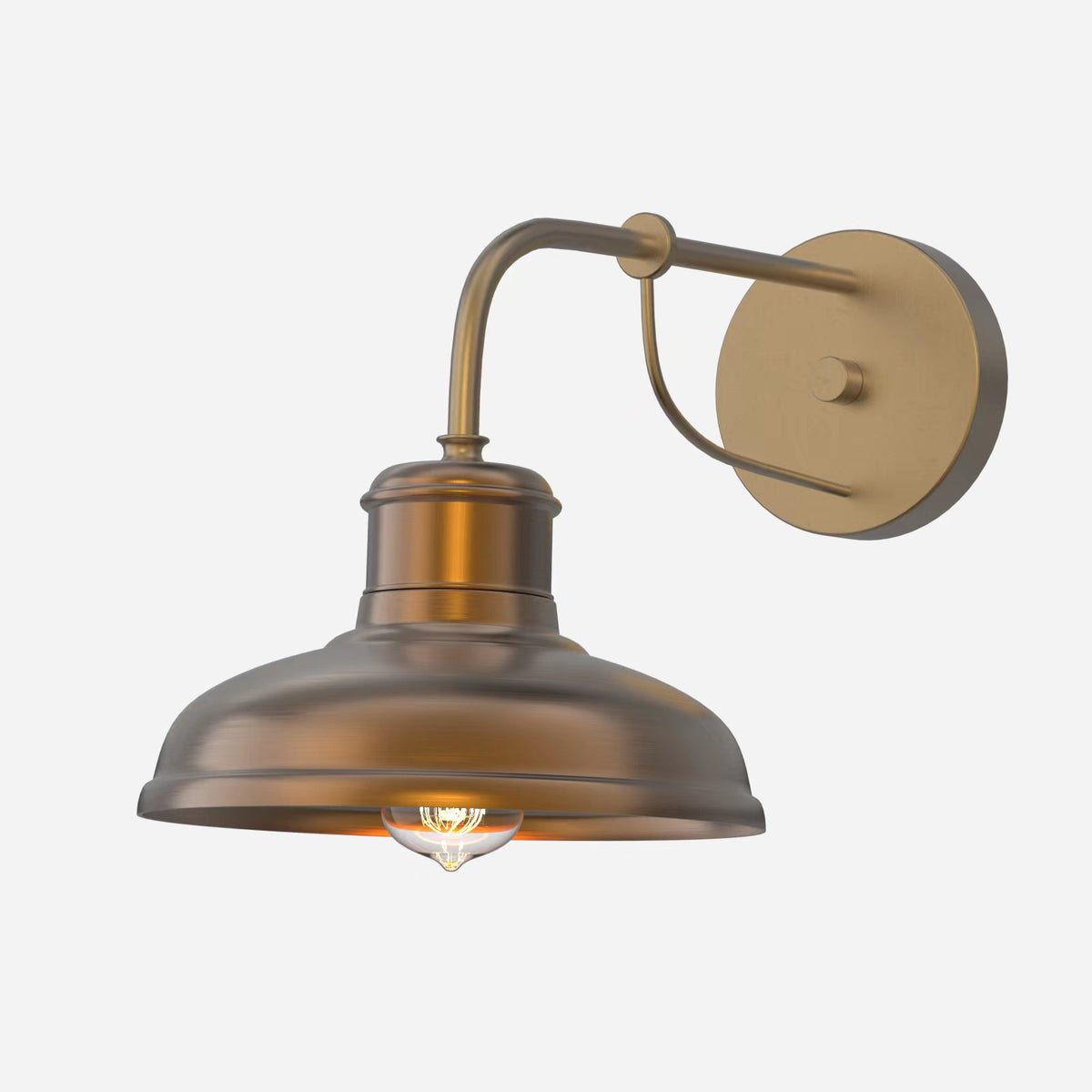 Florence Antique Style Solid Copper Outdoor Wall Light E26