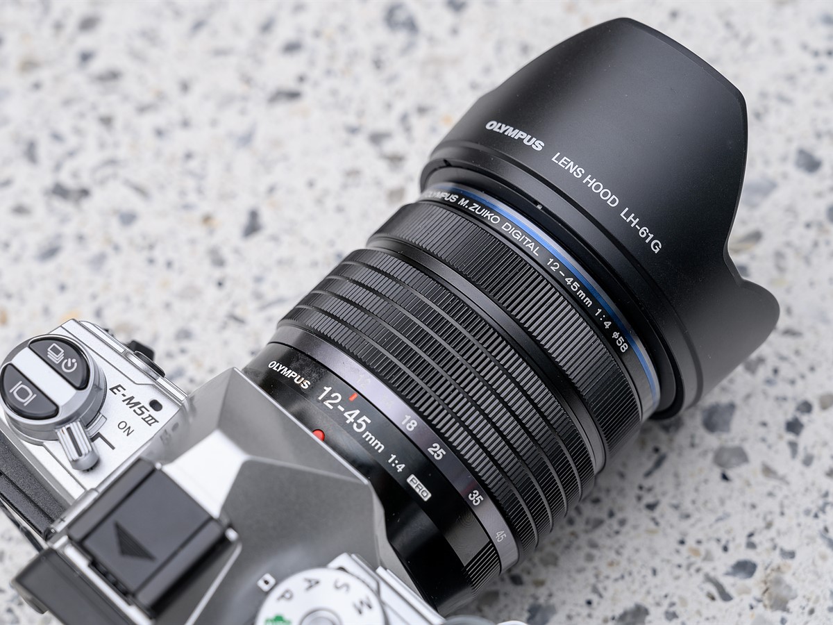Hands-on with Olympus' tiny 12-45mm F4 Pro lens: DPReview