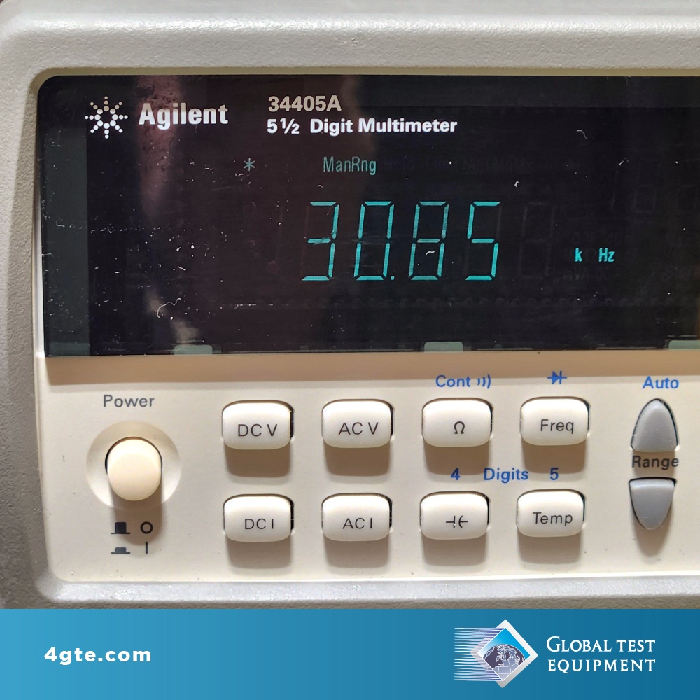 Agilent 34405A Digital Multimeter, 5.5 Digit - Sell, Rent, Lease