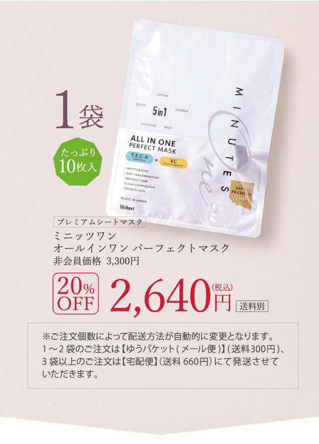 オールインワン パーフェクトマスク (フェイスマスク) ｜ 4Uオンライン