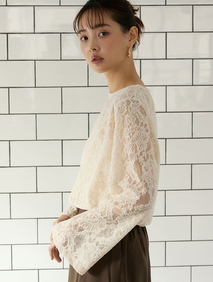 fifth フロッキーレースブラウス | 人気レディースファッション通販
