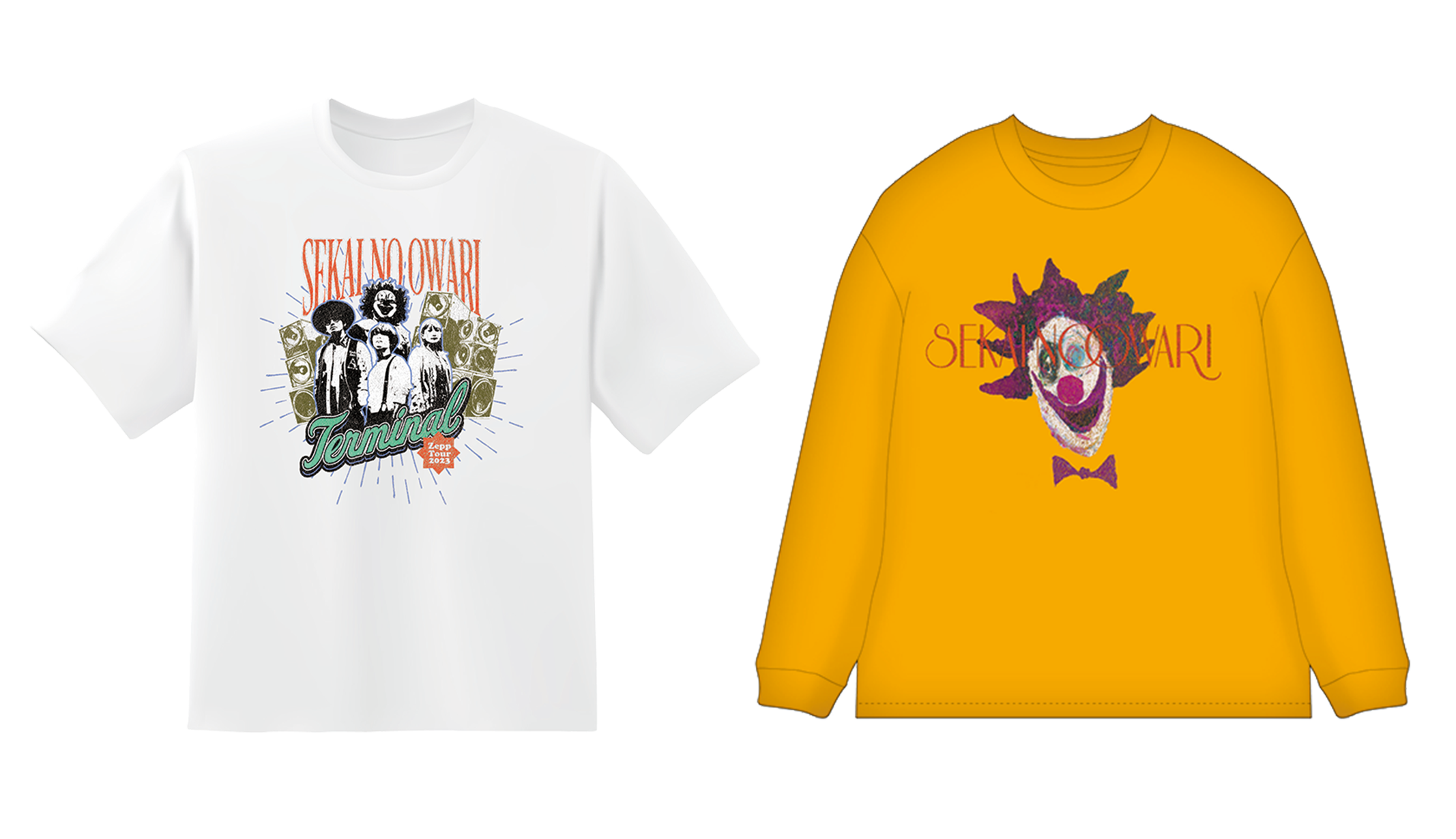 セカオワTerminal Tシャツ 黒 2023 SEKAI NO OWARI セカオワ terminal