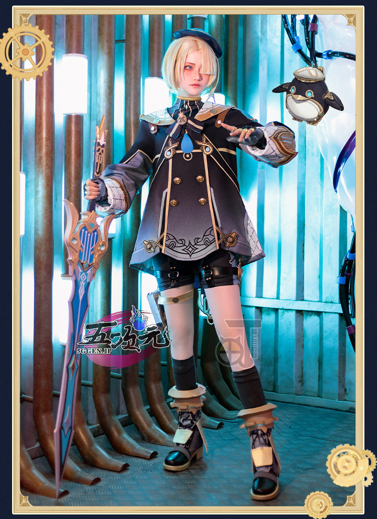 猫と三丁目 原神 コスプレ フレミネ 衣装