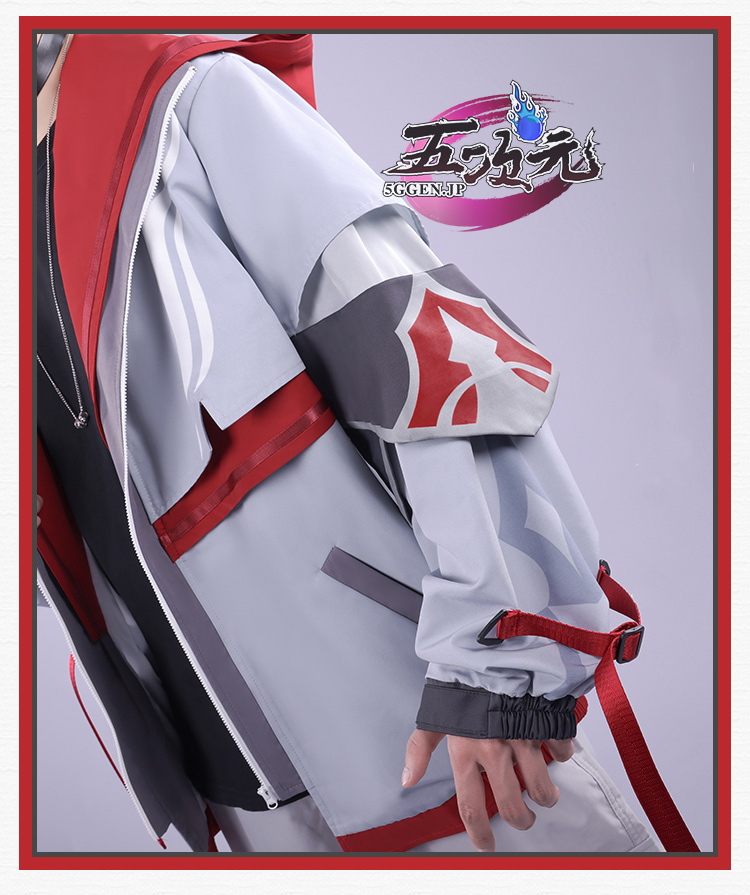 三分妄想 原神 コスプレ タルタリヤ風 上着 日常服 同人服 衣装