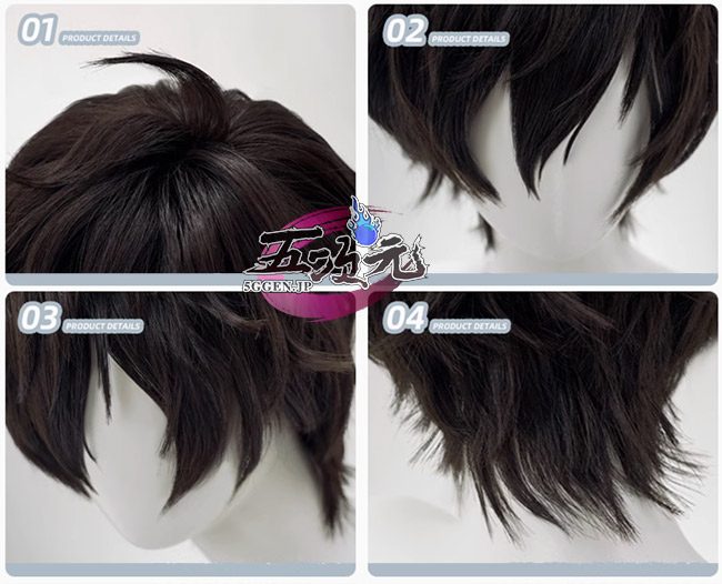 三分妄想 ペルソナ5 コスプレ 雨宮蓮 ウィッグ