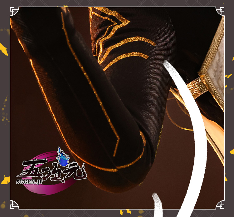 三分妄想 原神 コスプレ 鍾離 ショウリ 岩神モラクス 衣装