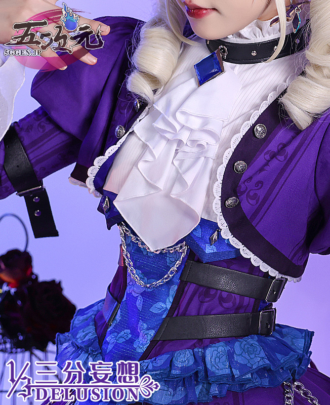 三分妄想 アイカツ！アイドルカツドウ！ コスプレ 藤堂ユリカ ゴスロリ