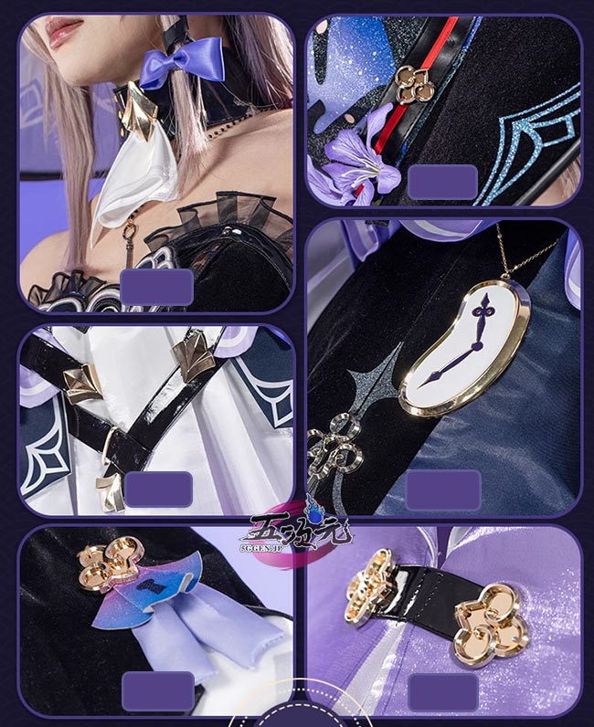 猫屋小舗 崩壊スターレイル コスプレ スタレ マダムヘルタ 衣装