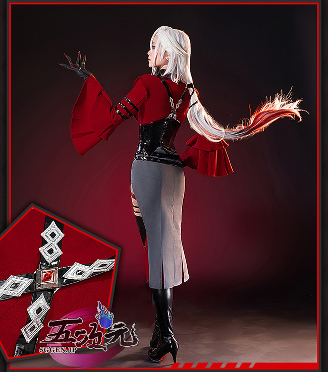 五次元 基萌 原神 コスプレ アルレッキーノ 召使 コンサート 衣装