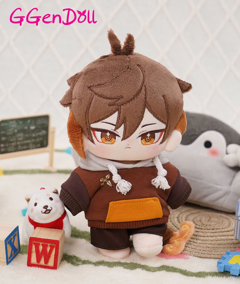 GGenDoll 原神グッズ ショウリ先生 着せ替えぬいぐるみ 20cm本体＋衣装