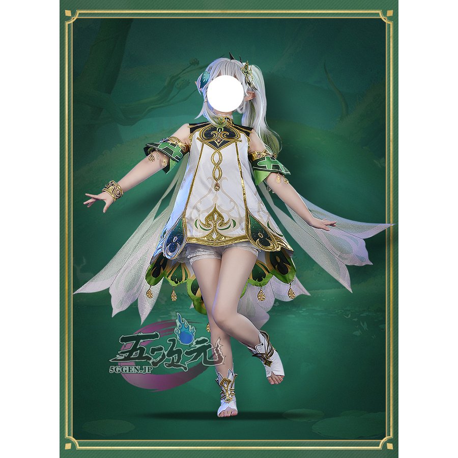 五次元 基萌 原神 コスプレ ナヒーダ 衣装